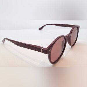 BE Ocean BE512 Burgundy Oval Sunglasses Frames Only